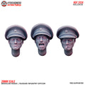 Heads - Russian Infantry Officers