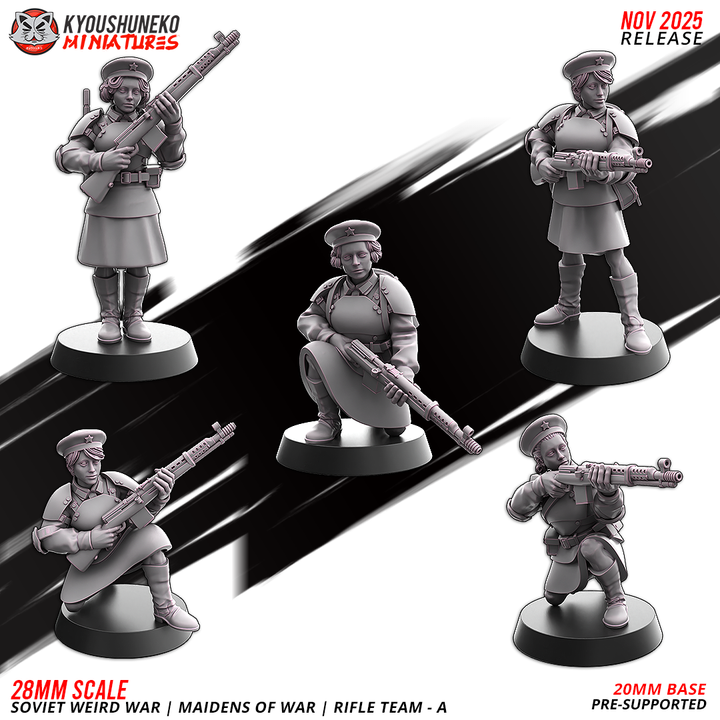 Maidens of War | Rifle Teams