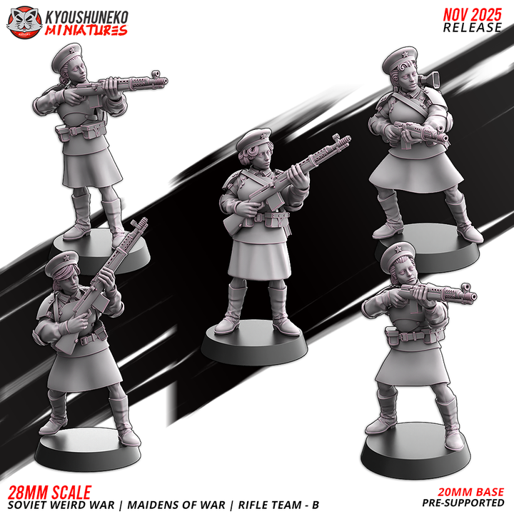 Maidens of War | Rifle Teams