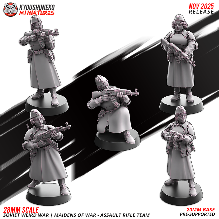 Maidens of War | Assault Rifle Team