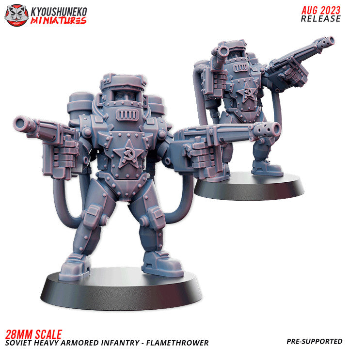 Flamethrower - Soviet Heavy Armored Infantry